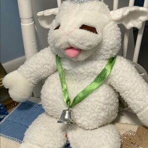 Vintage Lamb Chop Stuffed Animal